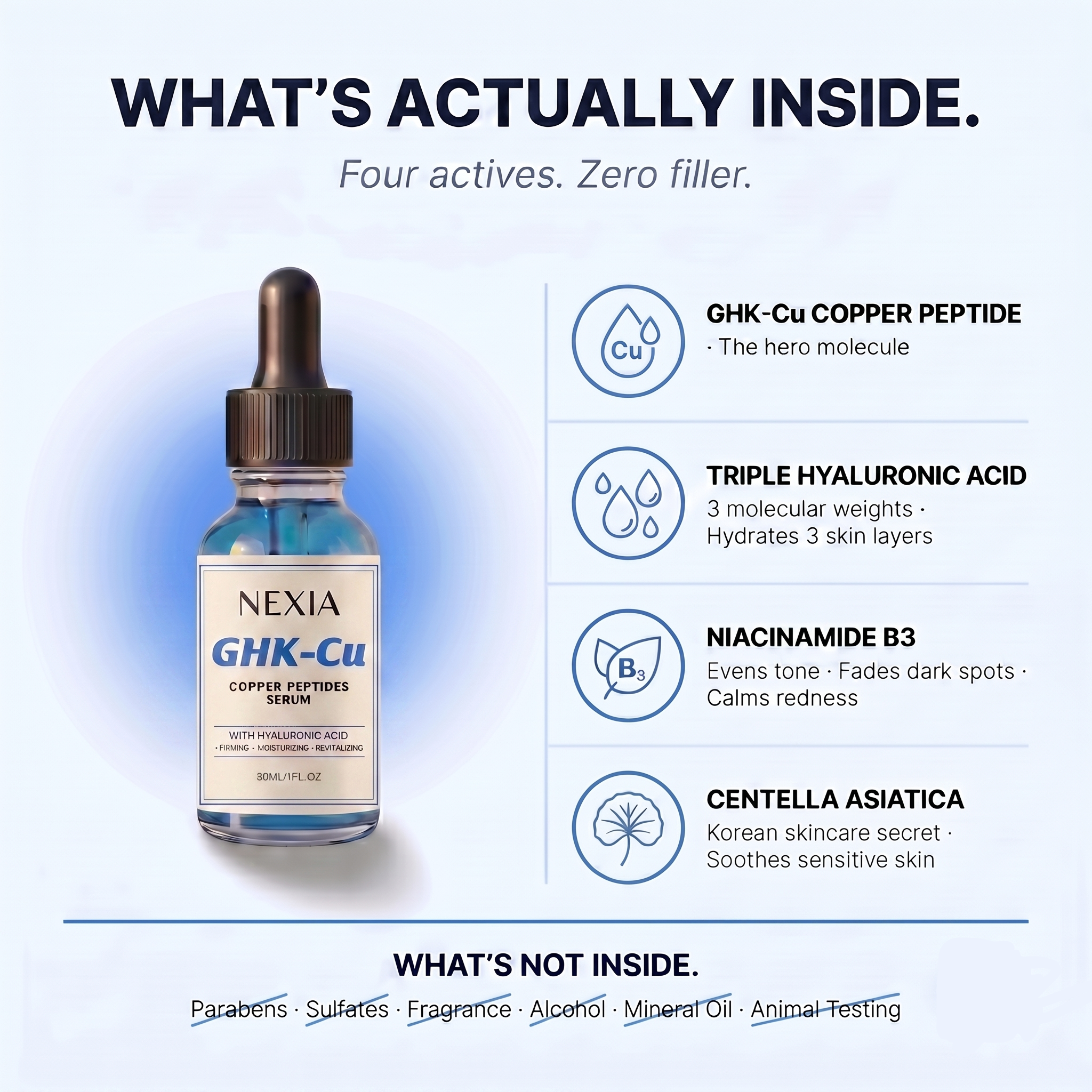 Nexia™ Copper Peptide Glow Serum